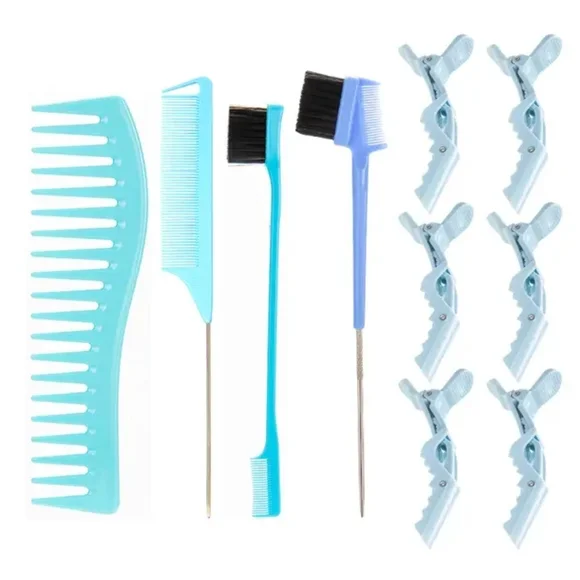 Blue Hair Styling Tools Set for Professional Use - Picture 2 of 6